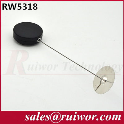 China RW5318 Cables de acero retráctiles. Cajas de seguridad redondas retráctiles. proveedor