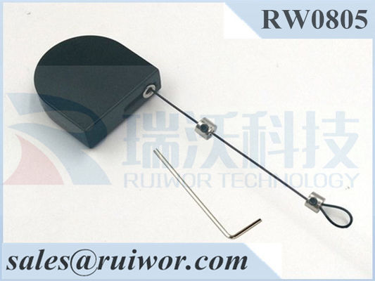 RUIWOR D-forma RW0800 Sereis caja anti-robo de tira con Mini Tamaño ((28 * 28 * 8mm) proveedor