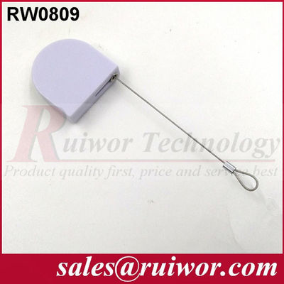 RUIWOR RW0809 Mini caja anti robo en forma de D con extremo de cable de bucle proveedor