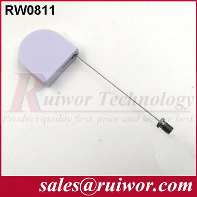 RUIWOR RW0811 Mini correa de seguridad en forma de D con extremo de tornillo de cabeza plana proveedor