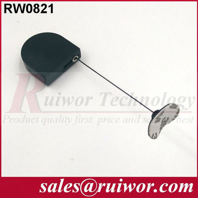 RUIWOR RW0821 Mini Recoiler antirrobo en forma de D con extremo de placa adhesiva flexible proveedor