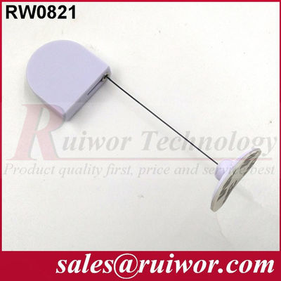 RUIWOR RW0821 Mini Recoiler antirrobo en forma de D con extremo de placa adhesiva flexible proveedor