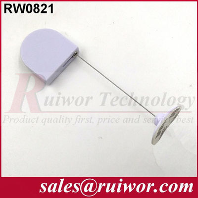 RUIWOR RW0821 Mini Recoiler antirrobo en forma de D con extremo de placa adhesiva flexible proveedor