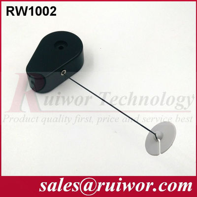RUIWOR RW1002 Retractor de cable en forma de gota con extremo de placa ABS adhesivo proveedor