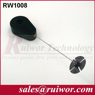 RUIWOR RW1008 Retractor de cable en forma de gota con terminales de placa ABS mucilaginosas proveedor