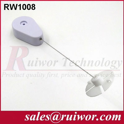 RUIWOR RW1008 Retractor de cable en forma de gota con terminales de placa ABS mucilaginosas proveedor