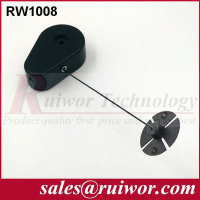 RUIWOR RW1008 Retractor de cable en forma de gota con terminales de placa ABS mucilaginosas proveedor