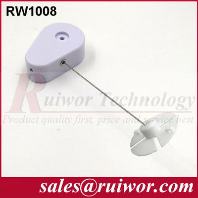 RUIWOR RW1008 Retractor de cable en forma de gota con terminales de placa ABS mucilaginosas proveedor