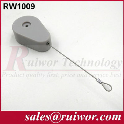 RUIWOR RW1009 Recoiler antirrobo en forma de gota con extremo de cable de bucle proveedor