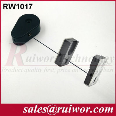 RUIWOR RW1017 Retractor de cable en forma de gota con extremo de soporte de pantalla magnética gomosa proveedor