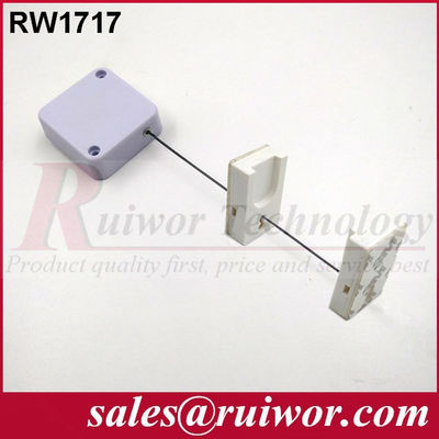 RUIWOR RW1717 Cinturón retráctil cuadrado con extremo de soporte de pantalla magnética adhesiva proveedor