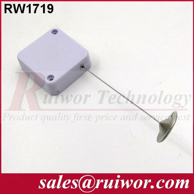 RUIWOR RW1719 Caja cuadrada anti robo con extremo de placa viscosa redonda de metal de 22 mm proveedor