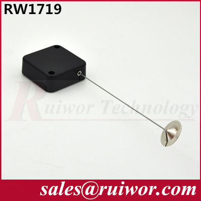 RUIWOR RW1719 Caja cuadrada anti robo con extremo de placa viscosa redonda de metal de 22 mm proveedor