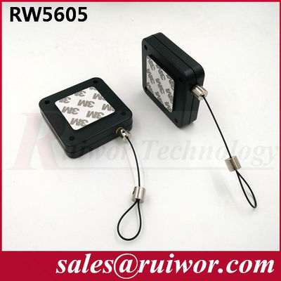 RUIWOR RW5605 Cuadrado Cinturón de seguridad multipropósito Fuerzas de retroceso MAX 2.5LB / longitud del cable MAX 400CM proveedor