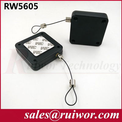 RUIWOR RW5605 Cuadrado Cinturón de seguridad multipropósito Fuerzas de retroceso MAX 2.5LB / longitud del cable MAX 400CM proveedor