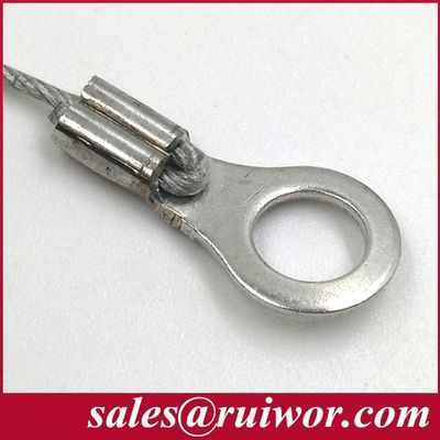 RUIWOR RW0001 Fin del terminal de anillo para la caja de tira antirrobo / correa de seguridad retráctil / recubridor de cable antiperdida proveedor
