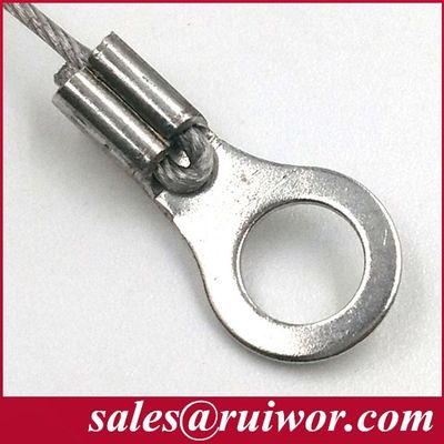 RUIWOR RW0001 Fin del terminal de anillo para la caja de tira antirrobo / correa de seguridad retráctil / recubridor de cable antiperdida proveedor