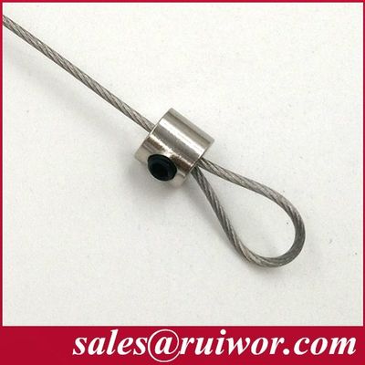 RUIWOR RW0005 ajustar el trabajo de lazo con caja de tira anti-robo / seguridad retráctil de la cuerda / seguro recollador retráctil de cable proveedor