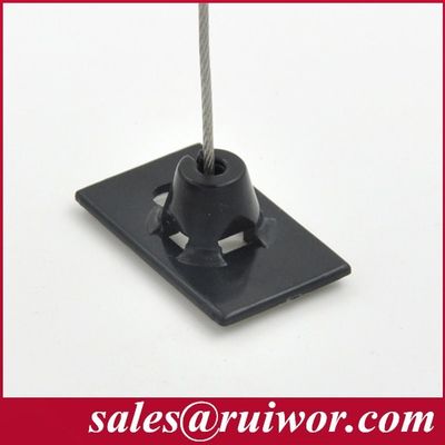 RUIWOR RW0010 Placa de trabajo ABS pegajoso con caja de tira antirrobo / correa de seguridad retráctil / retractor de cable seguro proveedor
