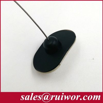 RUIWOR RW0021 Placa de goma adhesiva flexible con caja de tira antirrobo / correa de seguridad retráctil / carrete de cable proveedor