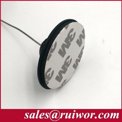 RUIWOR RW0025 Placa de plástico pegajoso con caja de extracción antirrobo / correa de seguridad retráctil / retractor de cable seguro proveedor