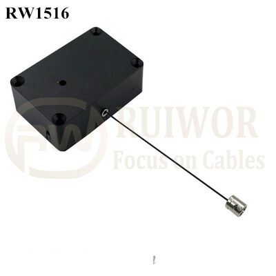 RW1516 Cuboid Multifunctional Retractable Cable With Side Hole Hardwar Cable End Used For Product Positioning