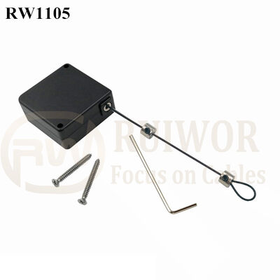 RuiWor RW1105 Bottle Opener Anti Theft Display Reel Hair Straightener Secure Retractable Pull Box Hair Dryer Anti Theft Retail