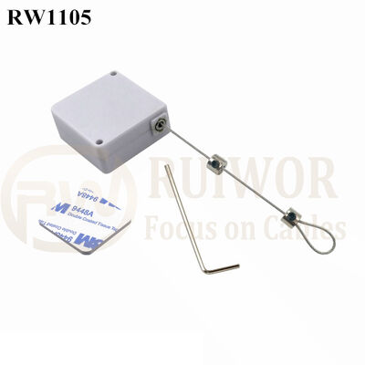 RuiWor RW1105 Hair Straightener Security-Pulling Retractor Keys Anti-Lost Vacuum Cup Fixed Position Bottle Opener Prevent Loss