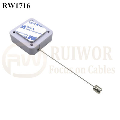 RW1716 Square Security Tether Plus Side Hole Hardwar