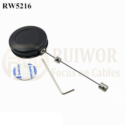 RW5216 Round Anti Theft Retractor Plus Side Hole Hardwar
