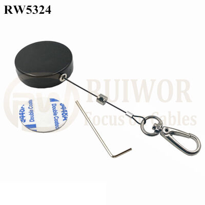 RW5324 Round Security Display Tether Plus Key Hook