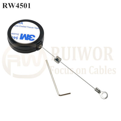 RW4501 Round Mini Display Pull Box With Ring Terminal Inner Hole 3mm 4mm 5mm For Option