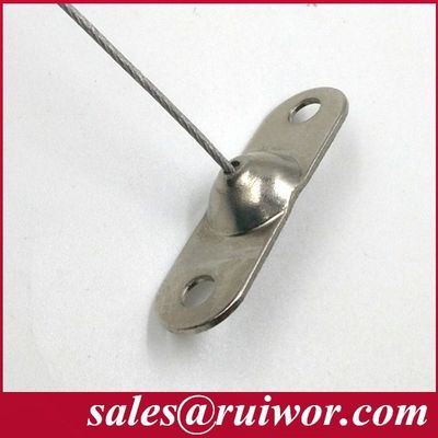 RUIWOR RW0022 Placa metálica perforada Trabajo final con caja de tira antirrobo / correa de seguridad retráctil / carrete de cable