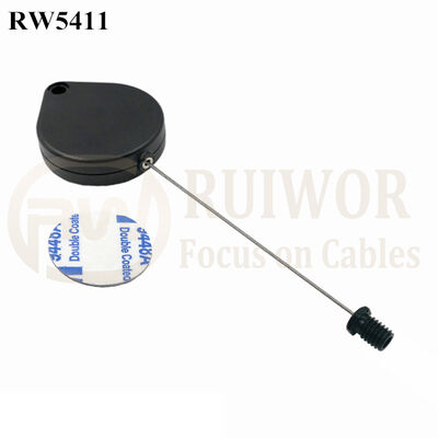 RW5411 Caja de tracción de seguridad en forma de corazón Plus Tornillo de cabeza plana M6x8MM /M8x8MM o personalizado Extremo de cable