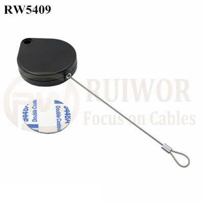 RW5409 Caja de seguridad en forma de corazón de tirón más tamaño personalizable final del bucle fijo